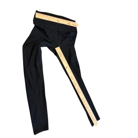 "PACT" Graphic Black Leggings SZ S Lightning Bolt Skull Workout Grateful Dead - Picture 4 of 8